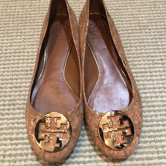 Tory Burch Shoes - Tory Burch Cork Reva Flats 10